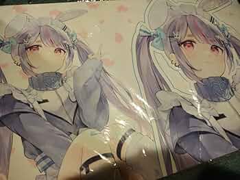 Amazon.co.jp: ぶいすぽ 兎咲ミミ プレマ プレイマット 白詰草